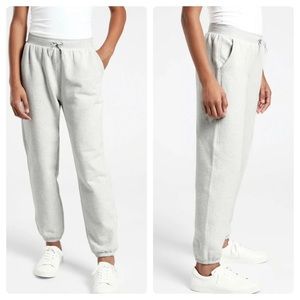 Athleta Girl RetroActive Jogger, Light Grey Heather SIZE L/12
